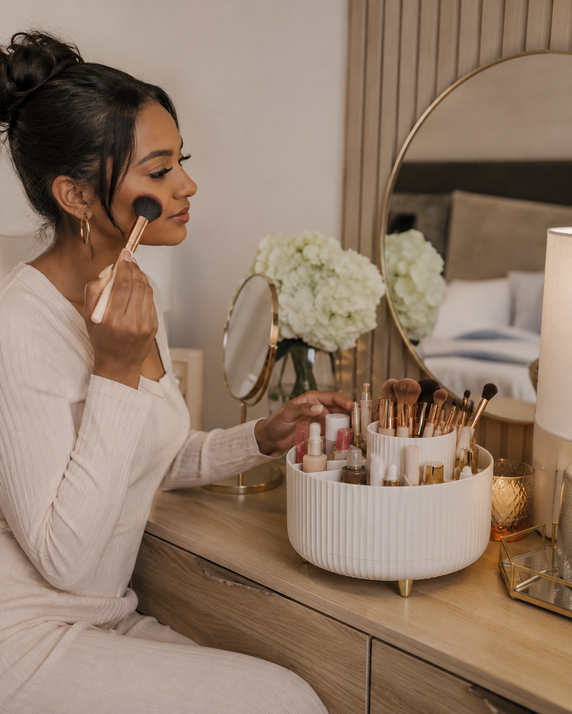 The Glam Spinner - Brush Organizer