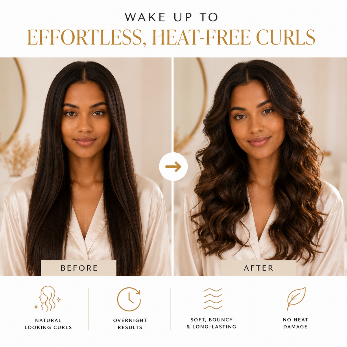 Wake Up Curled - Heatless Curler