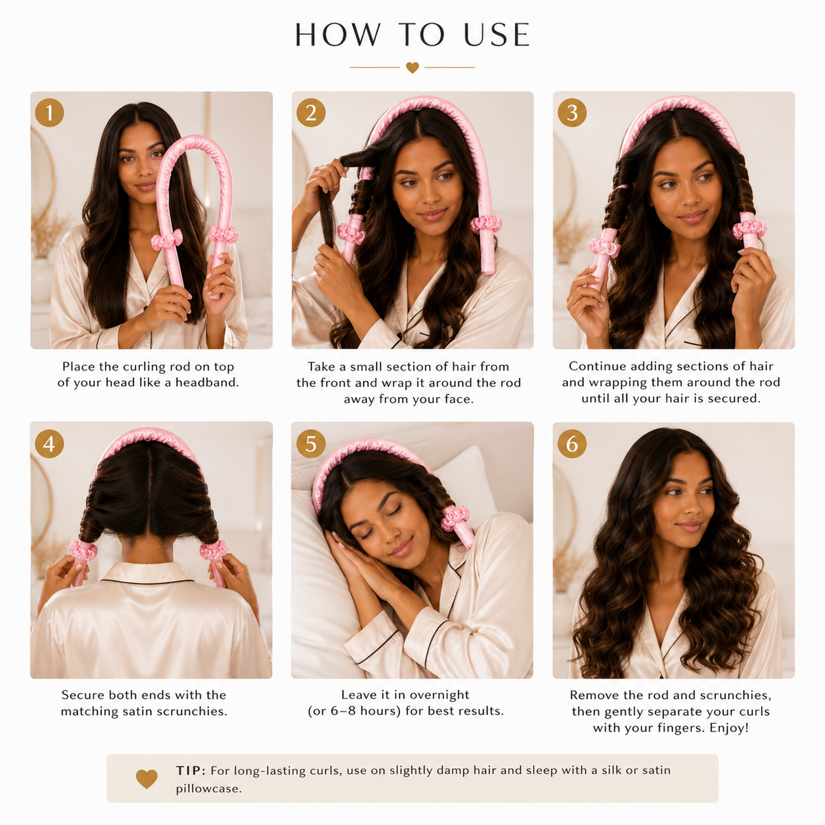 Wake Up Curled - Heatless Curler