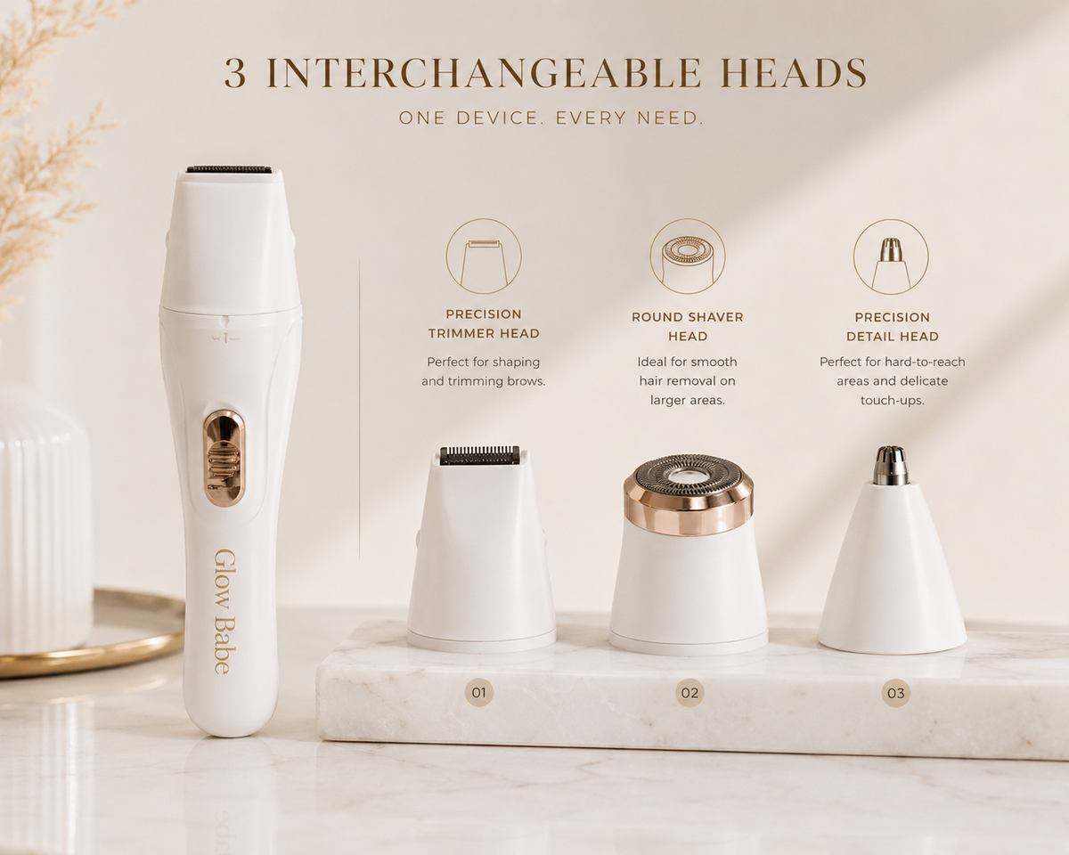The Glow Wand - 3 in 1 Hair Remover