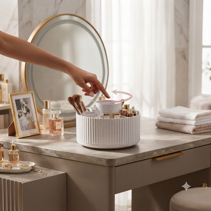 The Glam Spinner - Brush Organizer